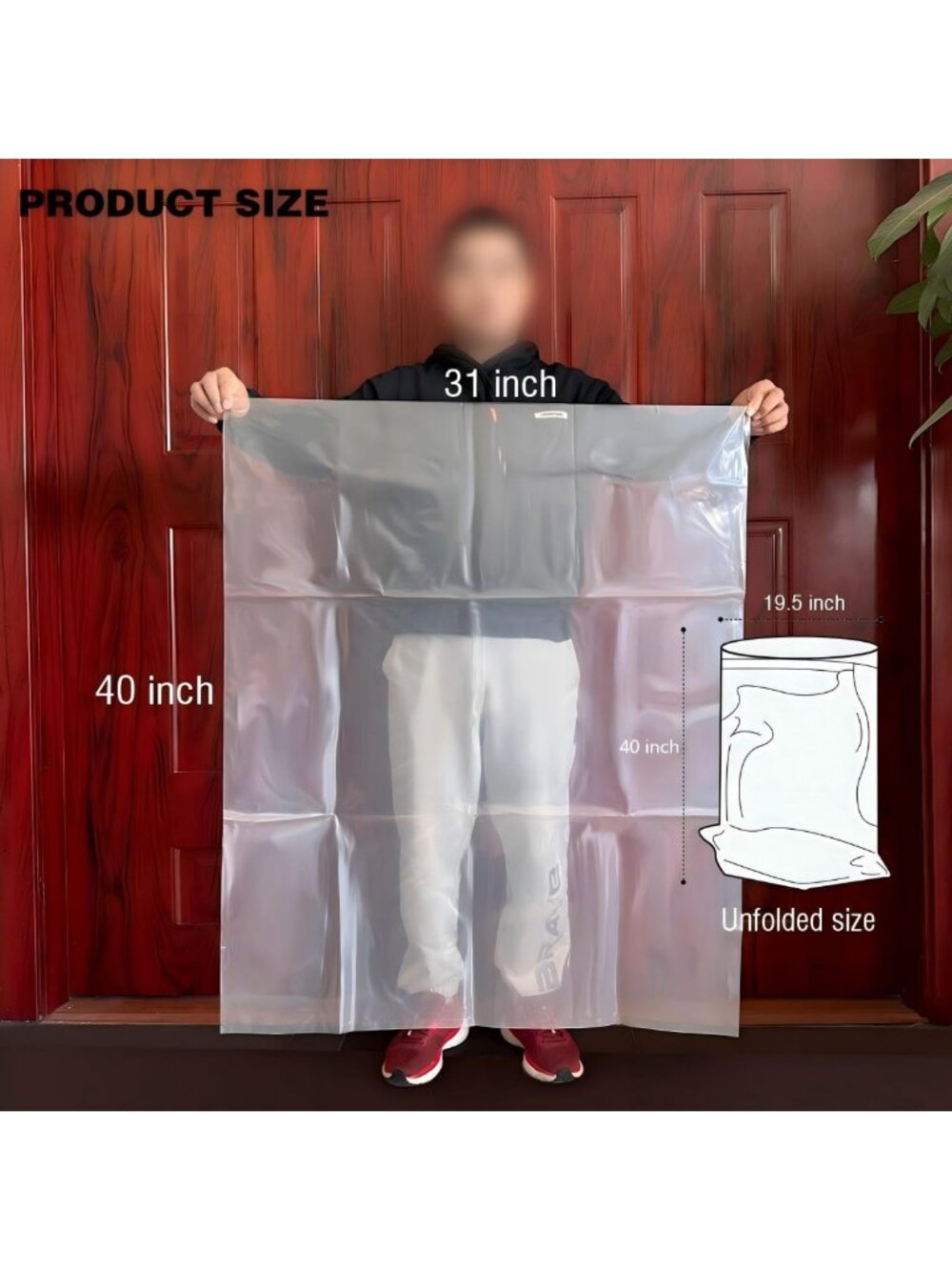30 Pack Clear Dust Collector Bags - 5 Mil Thick, 19.5" Diameter, Heavy Duty - Picture 2 of 6